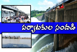 Tourists flock to Nizam Sagar Reservoir