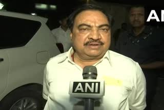 Maharashtra BJP leader Eknath Khadse