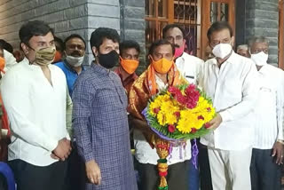 former JDS corporator Ramachandra join BJP