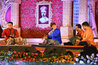 Cultural event at the Mysore Palace premises