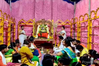 sharannavaratri celebrations in mahanandi kurnool