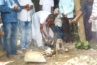 deshawali puja organized