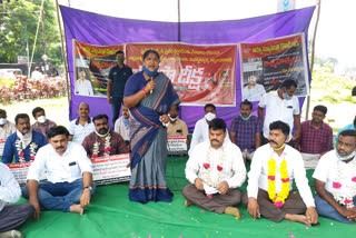 mla seethakka says The government should support private teachers