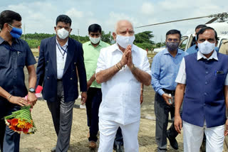 CMB.S. Yeddyurappa will tour Shimoga district today