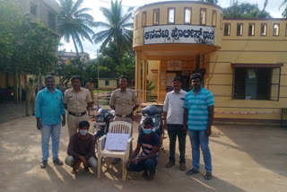 two thieves arrest by anavatti police