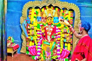 Devi Navratri celebrations in Sri Bhadrakali Temple, Warangal