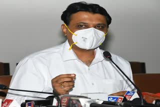 District Collector B. Sharath admitted to hospital