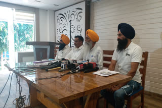 gurnam singh chaduni press conference in chandigarh