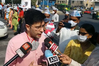 raghav chaddha  delhi  water  दिल्ली जल बोर्ड उपाध्यक्ष राघव चड्ढा  दिल्ली जल बोर्ड उपाध्यक्ष  Delhi Jal Board Vice Chairman  Raghav Chadha  अपर गंगा कैनाल  Upper Ganga Canal  Upper Ganga Canal Maintenance  दिल्ली पानी की कमी  delhi water shortage  Raghav Chadha on delhi water shortage  पानी