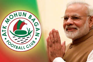 Prime minister narendra modi congratulates mohun bagan on winning the i-league