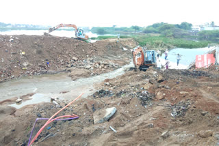 Gurram Cheruvu Katta Construction Work Almost Done