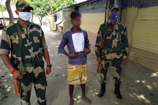 drug_carriar_arrested_in_india_bangladesh_border_by_bsf