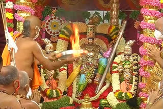 grandly celebration of sarvabhupala seva in thirumala