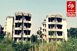 PM housing scheme flats have been ruining for five years in jhajjar