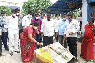 nizamabad Mayor Starts Development Works in Town