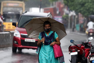 Telangana to receive heavy rains  Telangana to rain till October 22  IMD on Telangana rains  India Meteorological Department  Hyderabad rains  തെലങ്കാനയിൽ ഒക്ടോബർ 22 വരെ മഴ തുടരും  തെലങ്കാനയിൽ മഴ തുടരും  തെലങ്കാനയിൽ മഴ