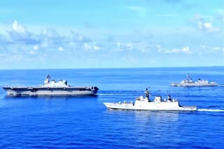 australia participating in the malabar naval exercise which features the navies of india