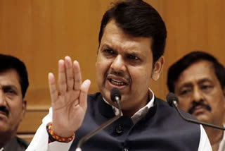 Devendra Fadnavis Flood Affected Inspection Tour : Devendra Fadnavis criticized to mahavikas adhadi goverment in osmanabad