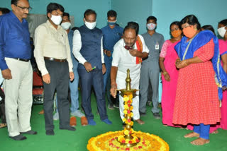 minister koppula eswar inaugurate rtc driving school in jagtial