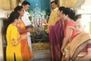 devotees are not coming to nuzivedu saraswathi temple due to corona pandamic