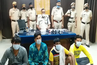 Four arrested for filing false case by fake shot in palwal