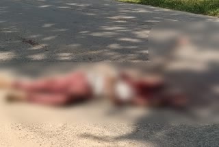 young man died in road accident in simdega, road accident in simdega, सिमडेगा में सड़क हादसे में युवक की मौत, सिमडेगा में सड़क हादसा