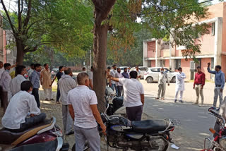 hseb workers union protest in hisar