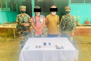 Assam Rifles apprehends two active cadres of KCP-PWG from Manipur's Bishnupur