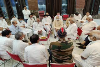 Former Chief Minister Bhupendra Singh Hooda holds meeting regarding Baroda by-election