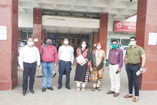 High level central team inspected Raipur Medical College Hospital