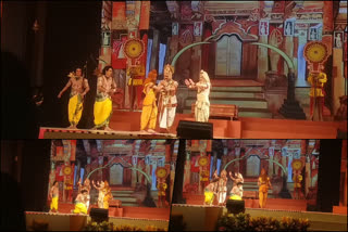 Russia and Venezuela artists perform in ramleela at ram bhartiya kala kendra