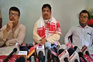 MLA Rokibul Hussain comments on congress alliance in Sivasagar