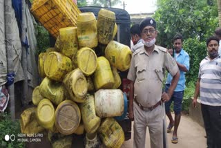excise raid at brahmagiri puri