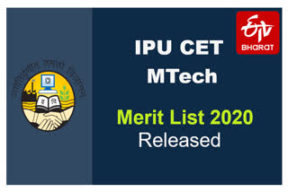 IPU CET 2020 M.Tech merit list released for CSE and ECE