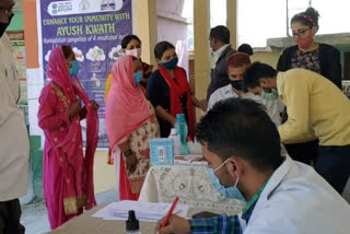 Medical camp  in Mahipur