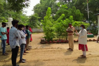 Awareness program on drugs at Malyala Police Station in jagtial