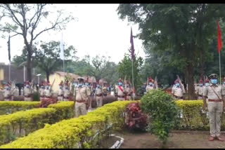 police commemoration day celebration in karwar