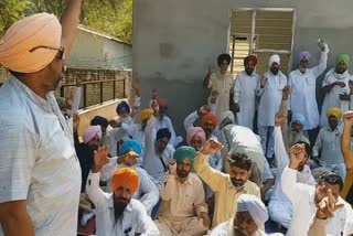 Punjab numberdar union protest against central governmen