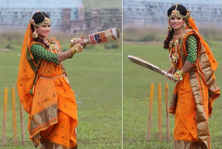 wedding photoshoot,  Bangla woman cricketer, social media, Sanjida Islam