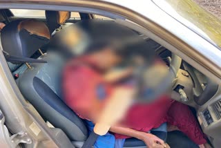 woman was found dead inside a parked car  woman was found dead  യുവതിയെ മരിച്ച നിലയിൽ കണ്ടെത്തി.  നിർത്തിയിട്ട കാറിനുള്ളിൽ യുവതിയെ മരിച്ച നിലയിൽ  മുക്കത്ത് സ്ത്രീ മരിച്ച നിലയില്‍  പാലത്തോട്ടത്തിൽ ബിജുവിന്‍റെ ഭാര്യ ദീപ്തി