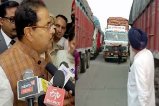 20 trucks of basmati paddy being brought from outside states for sale in punjab recovered