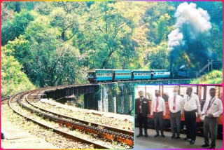 Rail service started after 7 months on Kalka Shimla Heritage line of Northern Railway