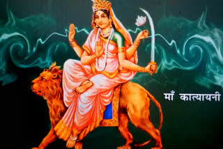 jaipur news, Worship Maa Katyayani, Navratri