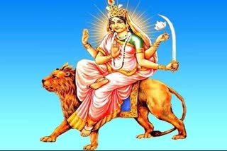 Mother Katyayani is worshiped on the sixth day of Navratri