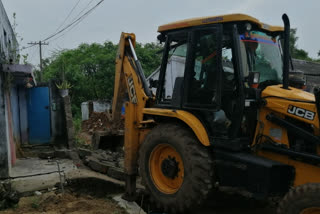 illegal construction demolish in mondithoguu