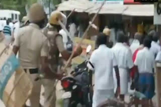 Thoothukudi  604 people booked in TN's Thoothukudi  clash between AIADMK, DMK cadres  Police arrested AIADMK, DMK cadres  തൂത്തുക്കുടിയിൽ എ‌ഐ‌ഡി‌എം‌കെ, ഡി‌എം‌കെ നേതാക്കൾ തമ്മിൽ ഏറ്റുമുട്ടൽ  എ‌ഐ‌ഡി‌എം‌കെ  ഡി‌എം‌കെ  തൂത്തുക്കുടിയിൽ 604 പേർ അറസ്റ്റിൽ  clash between AIADMK, DMK cadres  AIADMK, DMK cadres