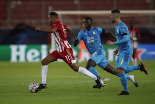 Champions league: olympiacos fc vs marseille
