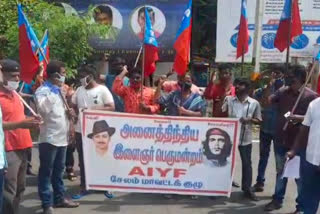 aiyf protest in Salem