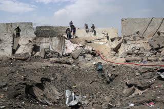 airstrike hits mosque  deadly airstrik  12 kids killed  aircraft bombarded mosque  Takhar Province incident  പള്ളിയില്‍ വ്യോമാക്രമണം  അഫ്‌ഗാനിസ്ഥാനില്‍ 12 കുട്ടികള്‍ കൊല്ലപ്പെട്ടു  കാബൂള്‍