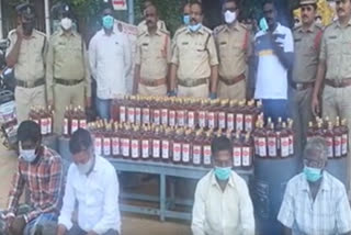 police seized at fake alcohol at chittore